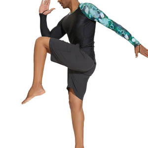 Ultimate Comfort Hombres Nylon Rash Guard Loose Fit Quick Dry Manga larga Ropa deportiva Tamaño adulto para MMA - Product Image 2