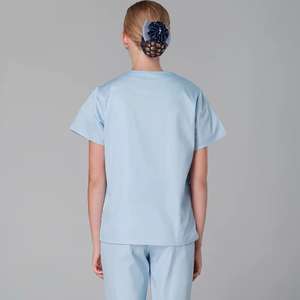 El médico friega las mujeres de los uniformes friega el top del uniforme de la enfermera para el servicio del OEM del hospital - Product Image 6