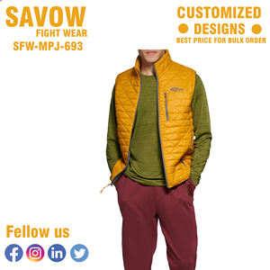 เสื้อแจ็คเก็ตพัฟเฟอร์แฟชั่นผู้ชาย เสื้อกั๊กฤดูหนาว เสื้อพาร์กา เสื้อนอก ผ้าแคนวาสระบายอากาศ มีกระเป๋า สำหรับวัยรุ่นและคู่รัก - Product Image 5