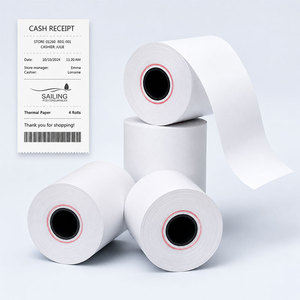 Rollos de Papel Térmico para Recibos Baratos de 57x50mm, 2 1/4 x 85 pies, 57mm x 30mm - Proveedores - Product Image 1