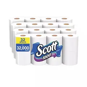 Scott 1,000 giấy vệ sinh, 32 cuộn, 1,000 tờ mỗi cuộn