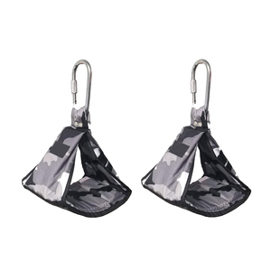 Correas de cabestrillo AB personalizadas de calidad superior para entrenamiento de gimnasio de levantamiento de pesas hechas de acero y material de algodón de neopreno - Product Image 1