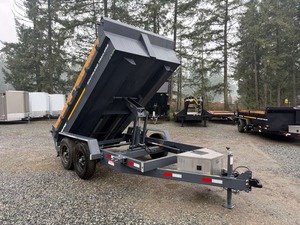 Free Delivery 5 Ton Dump Tipping <b>Trailer</b> for Farm Transportation in Used Condition. - Product Image 4