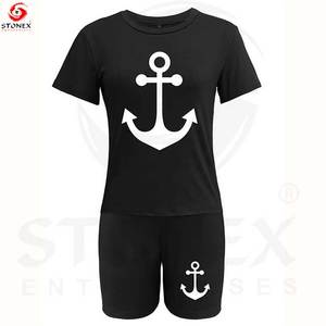 Streetwear Manufacturers Custom Logo Acid Wash Shorts Set Men <b>Tracksuit</b> Sweatsuit - Product Image 5