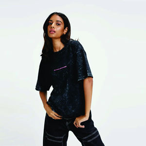 Wholesale Summer 100% Cotton Men's <b>T</b>-<b>Shirt</b> Large Size High-Quality <b>Round</b> <b>Neck</b> Letter Print <b>White</b> Loose Version Spot - Product Image 6