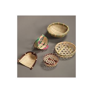 NEW YEAR Holiday Decoration Bambo <b>Rattan</b> <b>Baskets</b> with Charming Design - Mini Size Bamboo <b>Rattan</b> <b>Basket</b> for Warming Style - Product Image 6