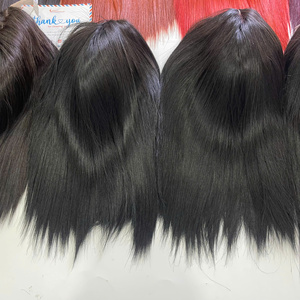 Pelo de trama de raíz saludable de lujo ideal para hacer pelucas personalizadas - Product Image 6