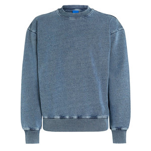 Sudadera con capucha con lavado ácido personalizada al por mayor sudadera de algodón 100% sudadera con bordado desgastado lavado ácido de alta calidad - Product Image 5