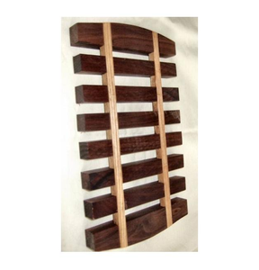 Porta Jabón Rústico con Acabado Natural Antideslizante y Duradero para Baño y Ducha Estilo Granja - Product Image 1