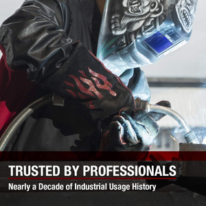 Guantes de Soldadura Ignífugos EN420, Tamaño Personalizado, Nitrilo, Trabajo, Alta Temperatura, Uso Industrial en Exteriores, Resistentes al Calor, Cuero, Seguridad - Product Image 2