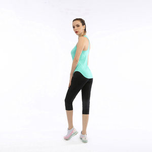 2025 última camiseta sin mangas de Spandex de alta calidad para mujer para deportes, entrenamientos de Yoga, camisetas sin mangas para mujer con servicio OEM - Product Image 6