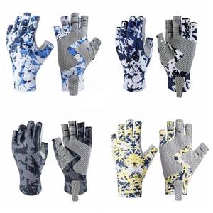 Gants de pêche avec poignée collante pour une protection solaire ultime Kayak Pagaie Aviron Activités nautiques en plein air - Product Image 2