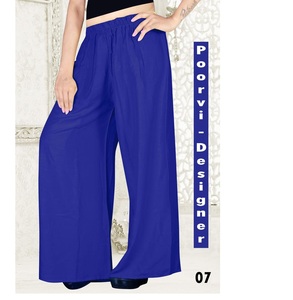 PLAZZAO Women's Pants & <b>Trousers</b> Premium Quality Rayon Light Weight Quick Dry Casual Use Plus Size <b>Winter</b> Season Accessory - Product Image 1