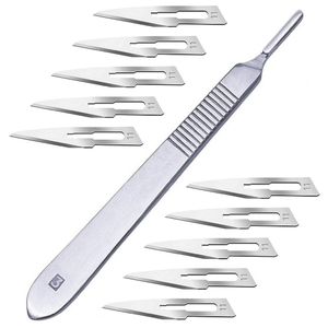Premium Scalpel Handle No 3 for <b>Precision</b> Cutting in Dentistry and Surgical Procedures Training <b>Tools</b> for Students. - Product Image 5
