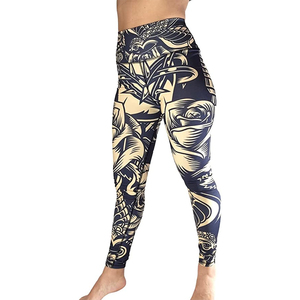 Mallas deportivas de estilo camuflaje para mujer, pantalones de Yoga sin costuras para Yoga, ropa de Fitness, pantalones de gimnasio - Product Image 4
