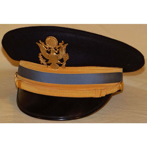 Nouveau 2023 haute qualité US Officer Vietnam Period Dress Royal white Hat avec insignia Head Gear custom hats OEM Adult hats - Product Image 2