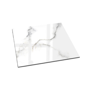 Vente en gros 600x600 carreaux de porcelaine en marbre blanc complet Carrelages de salle de bain de luxe pour la maison et la cuisine - Product Image 1