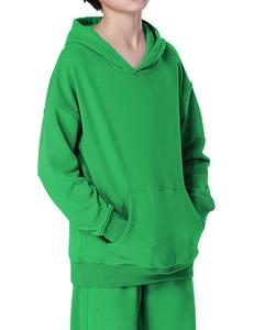 Survêtement à capuche de couleur unie survêtement joggers ensemble course polaire vierge 2 pièces vêtements d'extérieur d'hiver décontractés survêtements de sport - Product Image 5