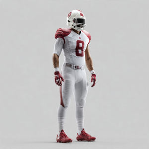 High Quality Training American Football Uniform Sports Football Jersey Pants American Football Suits - Product Image 2