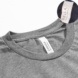 เสื้อยืด3001c ผ้าใบเบลล่าสำหรับผู้ชายเสื้อยืดโลโก้ตามสั่งผู้ผลิต - Product Image 5