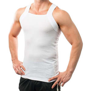Comfty <b>Men</b> Vest Cotton Stringer Gym Muscle Rib <b>Tank</b> <b>Tops</b> <b>Men</b> Undershirt Wholesale 100% Cotton <b>Mens</b> <b>Tank</b> <b>Top</b> - Product Image 2