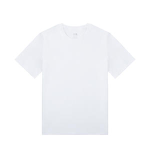 T-shirt surdimensionné à col rond de haute qualité à épaules tombantes 270GSM 100% coton T-shirt personnalisé de taille plus lourd - Product Image 4