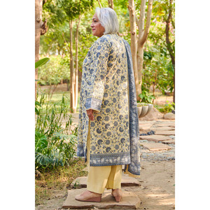 Conjunto de Traje de 3 Piezas Estampado para Mujer con Dupatta, Modelo CL-62104B - Product Image 5