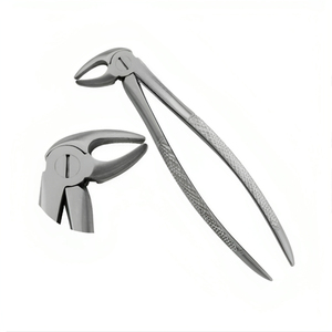 REHMAT NOOR INDUSTRY RN-WTEF-001 Outil d'extraction vétérinaire en acier inoxydable, tête tournée, forceps dentaire pour cheval pour les dents - Product Image 2