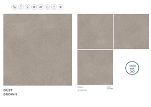 1200x1200 Azulejos de porcelana Premium para pisos Gran formato Acabado brillante Azulejos modernos de alta resistencia para hogares Oficinas Centros comerciales - Product Image 2