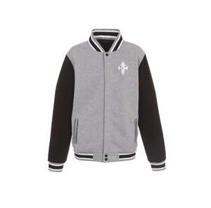 Chaqueta de invierno con logotipo personalizado de alta calidad 100% poliéster transpirable cuello acanalado chaqueta universitaria de ATLANTIC - Product Image 4