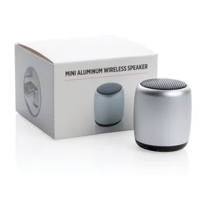 Custom Aluminum <b>Mini</b> Wireless USB <b>Speaker</b> Promotional Gadgets - Product Image 5