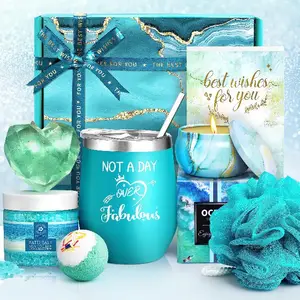 Spa Gift Basket Set for Women - Perfect Birthday or Christmas Gift for Her