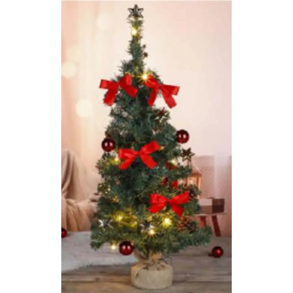 75cm Christmas tree with decoration and LED lights