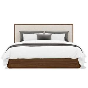 Minimalist Teak <b>Platform</b> Bedroom Set - Highclass Apartman use - Product Image 1