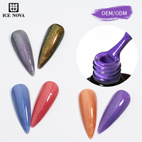 ICE NOVA Petite Fée Gel Polonais 20 Couleurs En Gros Pas Cher Violet Paillettes Vacances Style Hema/Tpo/Hpma Gratuit Fabricants