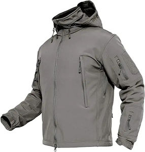 Custom Waterproof Quilted Winter Softshell <b>Jacket</b> for <b>Men</b> in Custom Logo Winter Coat - Product Image 5
