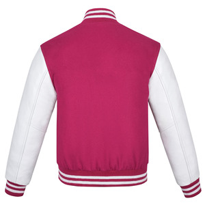 Chaquetas Varsity de Lona con Servicio ODM Personalizado, Transpirables, Ecológicas, de Alta Calidad, MOQ Bajo, Estilo Universitario Urbano, Cuello Alto - Product Image 6