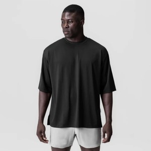Camiseta extragrande de moda para hombre con ajuste relajado, perfecta para ropa de calle y moda urbana - Product Image 1