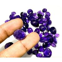 Lot de pierres précieuses en améthyste africaine naturelle de qualité AAA, facettées, en vrac, offre de vente en gros, fournitures pour les fabricants de bijoux et l'artisanat