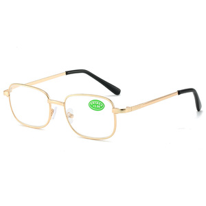 <span class=keywords><strong>Lunettes</strong></span> <span class=keywords><strong>de</strong></span> lecture presbytes couleur or 18 carats personnalisées bon marché montures en métal verre véritable <span class=keywords><strong>lunettes</strong></span> <span class=keywords><strong>de</strong></span> lecture verres en cristal lecteurs <span class=keywords><strong>lunettes</strong></span> unisexe - Product Image 6
