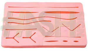 Medical Skin Suture Practice Manual <b>Silicone</b> Surgical Training <b>Pad</b> for Students - Product Image 4
