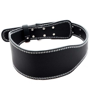 Cinturón de Cuero Genuino de Piel de Vaca para Levantamiento de Pesas, Powerlifting, Gimnasio, Fitness, Soporte Lumbar, Protección para Peso Muerto - Product Image 4