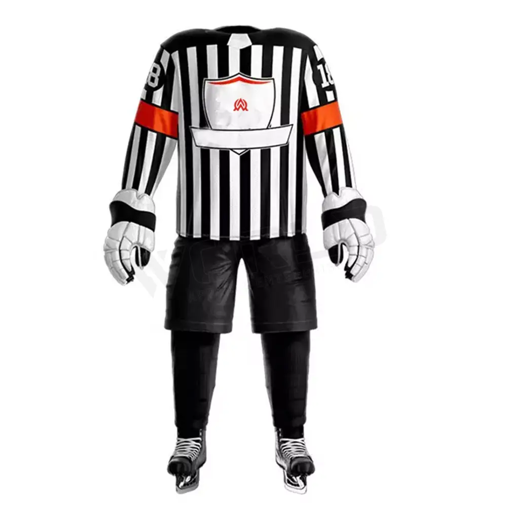 Nieuwe Aangekomen Laag Tarief Beste Materiaal Ijshockey Uniform Aangepaste Mannen Ijshockey Uniform Minimum Moq Voor Verkoop