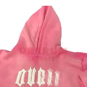 Sudadera con Capucha Vintage 2026 con Bajo Deshilachado y Bordado para Hombre, Sudadera con Capucha Personalizada con Logotipo 2024, Sudadera de Invierno Sólida, Transpirable y de Alta Calidad - Product Image 3