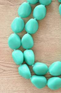 Collar de resina de cuentas de resina de moda para mujer de alta calidad para joyería de mujer - Product Image 6