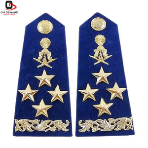 OEM Professional Shoulder Patches Designed With Precision <b>Embroidery</b> Durable <b>Material</b> And Custom Logo Options For Garments - Product Image 1
