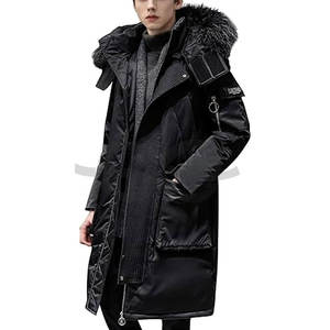 Chaqueta larga acolchada, abrigo de invierno con capucha, Parka acolchada impermeable a prueba de viento para clima frío, ropa de abrigo de invierno aislada - Product Image 1