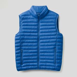 Custom Logo Winter Sleeveless Puffer Vest Down Coat <b>for</b> <b>Men</b> Thick Quilting Design with Shiny Color OEM Service Available - Product Image 1