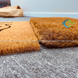 Tapis de bienvenue écologiques et robustes en coco avec support en PVC, antidérapant et résistant aux intempéries, décoration intérieure - Product Image 6