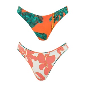 Wholesale Hot Selling Plus Size Printed Shorts Women Sexy G-<b>string</b> Panty Breathable Thong Ladies Printing <b>T</b>-back - Product Image 5